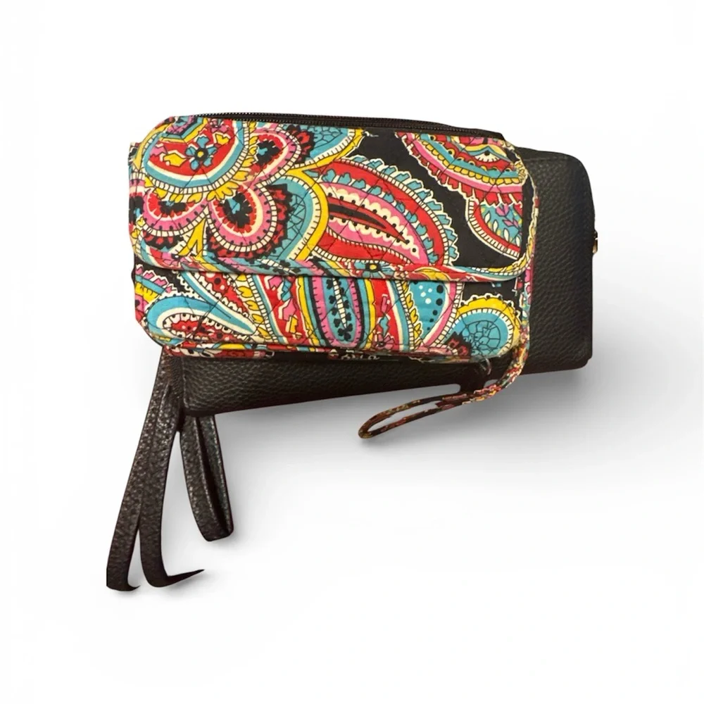 Vera Bradley Parisian Paisley wristlet wallet
